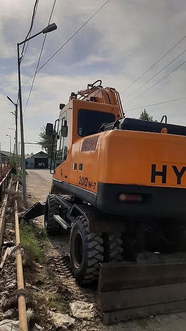 traktor tekeri: Hyundai 200W-7 təkərli ekskavator - Brend/model: HYUNDAI 200W-7 - — 7