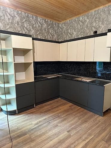 mebel boyasi: Sifarişlə mətbəx dəsti, Özü çəkən petlələr, Sadə laminat, Kredit yoxdur, Pulsuz çatdırılma, Rayonlara çatdırılma — 1