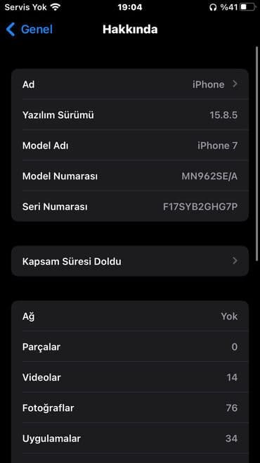 ishlenmish telefonlar: IPhone 7, Jet Black, Barmaq izi — 10