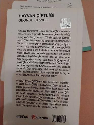 Книги и журналы: George Orwell -Hayvan çiftliği Türk dilində 2ci əl, yalnız ilk 2 — 2