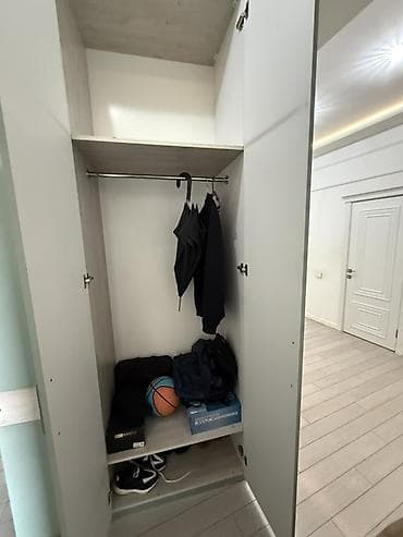 dehliz dolabl: 3 qapılı, Güzgülü, Digər rəng, Digər material, Açılan, Düz dolab — 3