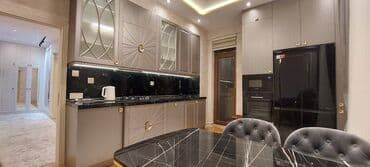 gencede 3 otaqli evlerin qiymeti: Bakıxanov qəs., 3 otaqlı, Yeni tikili, 91 kv. m — 9