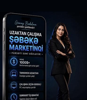 Marketoloq tələb olunur, İstənilən yaş, Təcrübəsiz