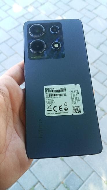 Infinix Note 30, 128 GB, rəng - Göy, Face ID, Sensor
