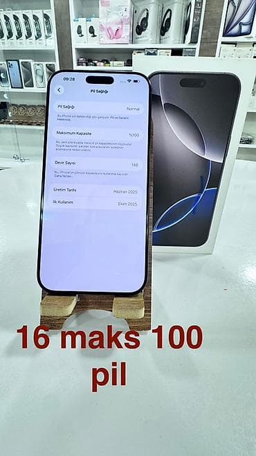 kontakt home iphone 16e: IPhone 16 Pro Max, 256 GB, Graphite, Face ID — 1