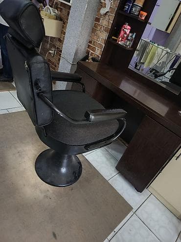 3d ручка: Bərbər/kosmetoloji kreslolar dəsti - Model: klassik bərbər və salon — 6