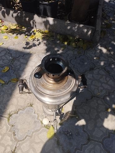 İşlənmiş Od Samovar, 5 l, Ünvandan götürmə — 6