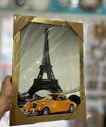 Охота и рыбалка: Şüşə tablo dəsti - Material: yüksək keyfiyyətli parlaq şüşə üzərində — 6