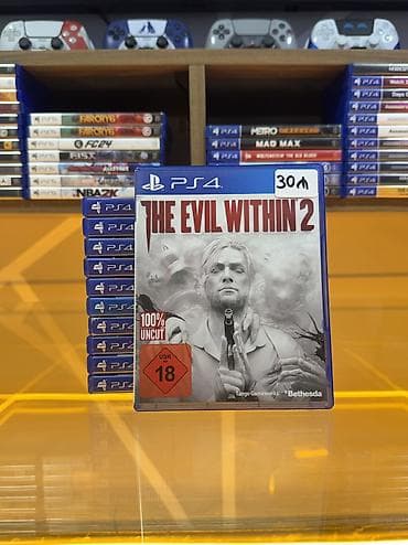 Elektronika: The Evil Within 2-PS4 diski Oyun diski tam işlək vəziyyətdədir, heç — 1
