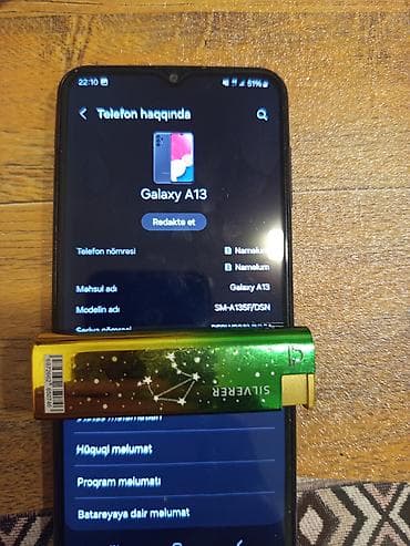 orginal ayfon zengi: Samsung Galaxy A13, 64 GB — 3