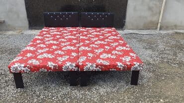 ucuz termolar: İkinəfərlik çarpayı, Bazasız, Matras ilə, Siyirməsiz — 2