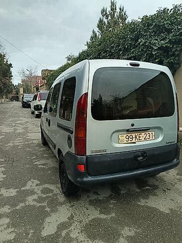 renault tondar: Renault Kangoo minivan - Kuzov: gümüş rəng, sürgülü yan qapı (sağ — 10