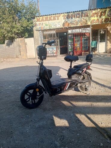 электро велосипеды: Elektrik velosipedi/scooter – şəhər içi rahat nəqliyyat - Rəng: qara — 3