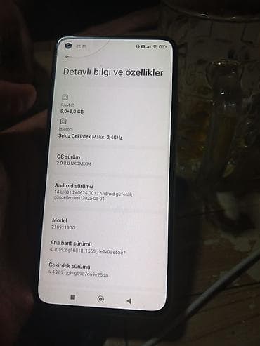 mi12 lite: Xiaomi Mi 11 Lite, rəng - Ağ, 
 Qırıq — 5