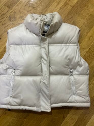 женские белые кофты: Жилет, S, цвет - Белый — 1