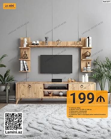 divar refleri: Məhsul: Televizor Altlığı (Kod: 5377) - Ölçülər: Dərinlik 40 sm × — 1