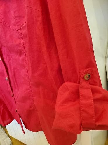 LC Waikiki qadın köynəyi - Rəng: parlaq çəhrayı/qırmızı ton - Ölçü — 4