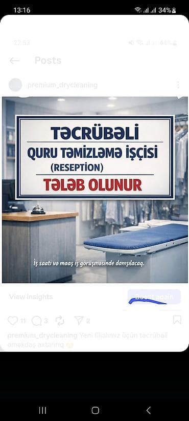 evde operator vakansiya: Satış məsləhətçisi tələb olunur, 30-45 yaş, 3-5 illik təcrübə, Aylıq ödəniş — 1