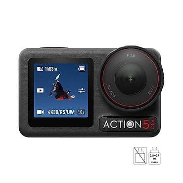 ACTION5 PRO aksiyon kamerası - Video: 4K, 30 k/s (ekranda