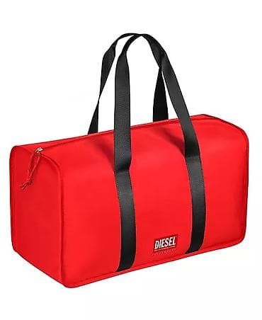 big bag: DIESEL qırmızı idman/səyahət çantası - Brend: DIESEL (Fragrances — 6