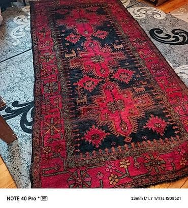 qedimi xalcalar: Əl toxuması xalça - Naxış: mərkəzdə böyük gül-motifli medalyonlar — 3