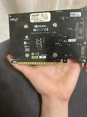 Kompüter ehtiyyat hissələri: Videokart INNO3D GeForce GT 730, < 4 GB, İşlənmiş — 2