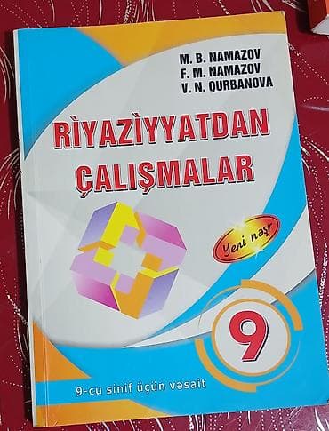 Məhsul: Riyaziyyatdan Çalışmalar – 9-cu sinif üçün vəsait (Yeni nəşr)