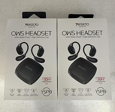 Yeni Simsiz (Bluetooth) Qulaqcıqlar, rəng - Qara