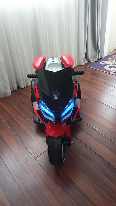 motoblok qoşqusu: Uşaq elektrik motosikleti (üçtəkərli) - Akkumulyatorla/zaryadla — 2