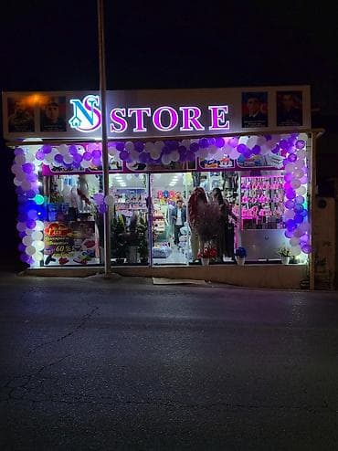 hediyyə: NS Store
DÜKKAN 15000 AZN İÇİNDƏKİ MALLARDA DAXİL OLMAQLA SATILIR — 1
