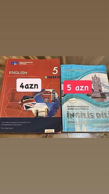 Məhsul: İngilis dili üzrə 2 tədris vəsaiti - DİM “English 5” – 5-ci