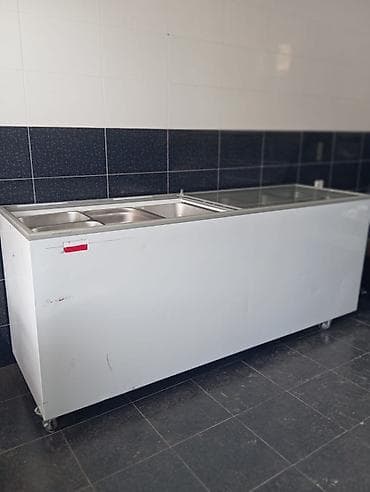 Промышленные морозильники: Soyuducu vitrin – qastronom/sərinləşdirici məhsullar üçün - Tip — 4