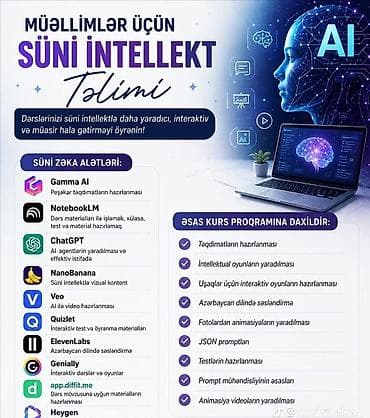 kür komputer: Kompüter kursu: Proqramlaşdırma — 1