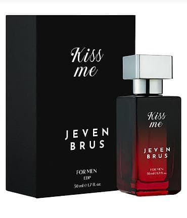 Jeven Brus 50 ml EDP ətirlər dəsti 1) Kiss Me – For Men, EDP, 50 ml - — 1