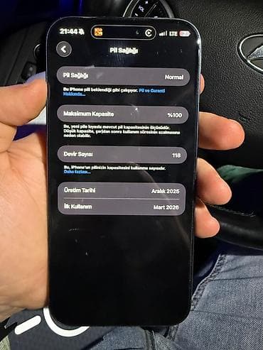 masa ustu kompüter: IPhone 17 Pro Max, 256 GB, Mavi, Face ID — 6