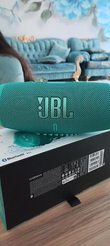 audio: Yeni JBL Kolonka, Növ - Portativ, rəng - Yaşıl — 2