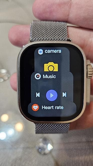 Наручные часы: Смарт часы, цвет - Серебристый — 4