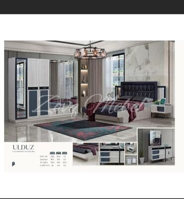 yatag dedi: 2 təknəfərlik çarpayı, Dolab, Termo, Komod, Türkiyə, Yeni — 16