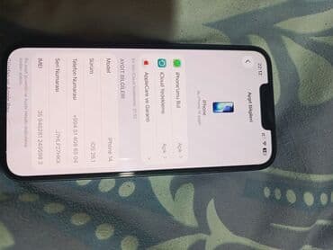 apple nausnik: IPhone 14, 128 GB, Göy, Face ID — 4