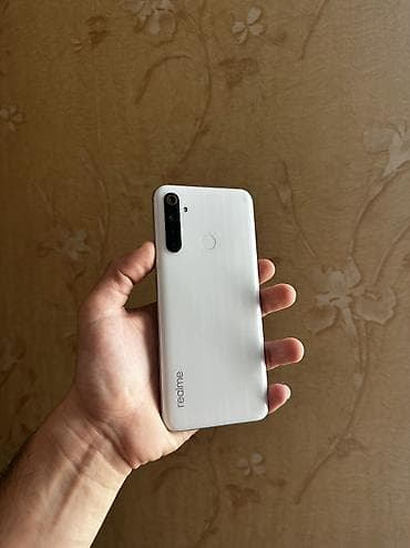 philips xenium 9@9h: Realme 6i, 128 GB, rəng - Ağ, Barmaq izi, Düyməli, Face ID — 1