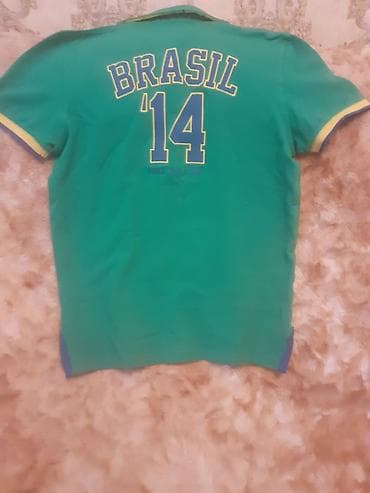 oglan milli geyim: Braziliya milli komandası polo köynək - Ön hissə: FIFA World Cup — 2