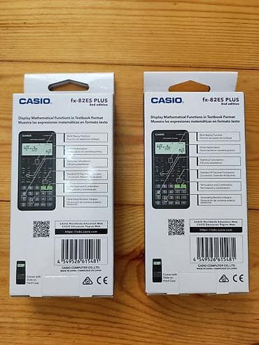 Калькуляторы: Casio fx-82ES PLUS 2nd Edition elmi kalkulyator satılır. 2 ədəd var — 2