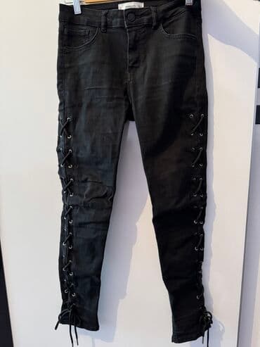 şalvar cins: Şalvar, Mango, S, rəng - Qara — 1