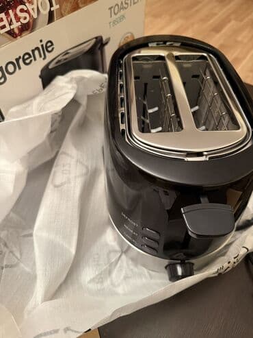 İnformatika: Toster Gorenje, rəng - Qara, Yeni, Pulsuz çatdırılma — 1