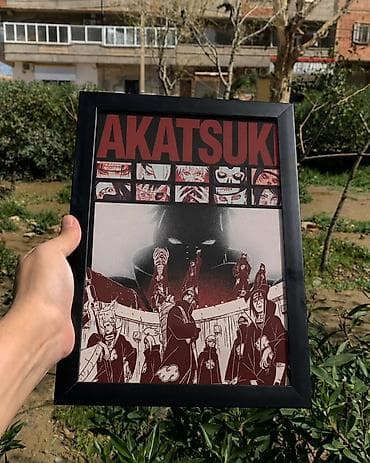sam: LED işıqlı anime/poster çərçivələri - Dizayn: anime və oyun temalı — 8