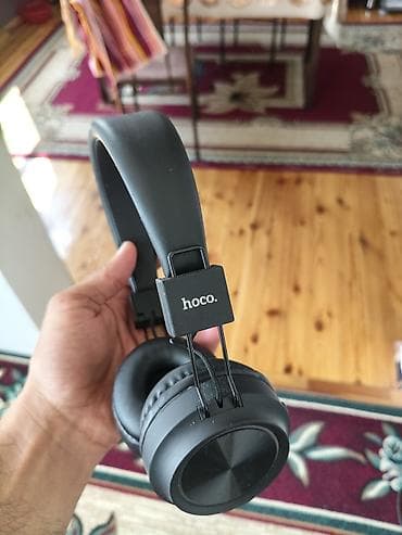 wi və sa: Hoco markalı naqilsiz qulaqcıq - Baş üstü (over-ear) dizayn, yumşaq — 2