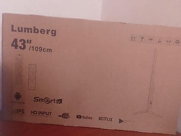 Lumberg 43" (109 sm) Smart TV - Android 16 əməliyyat sistemi - Smart