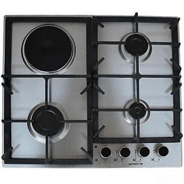 Газовая печь Встраиваемая, 3 конфорки, Новый