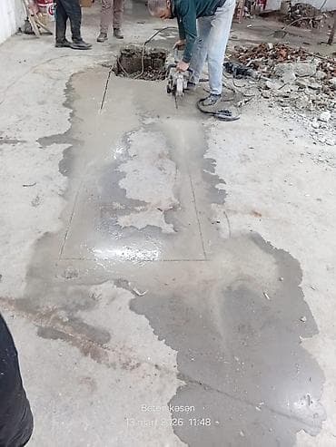 pilastik qapi: Beton kəsmə xidməti Peşəkar avadanlıqla beton, dəmir-beton və daş — 6