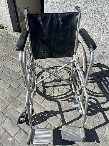 Digər tibbi məhsullar: Elil arabasi. 2ci el. Tualet funksiyalı əlil arabası - Material — 2